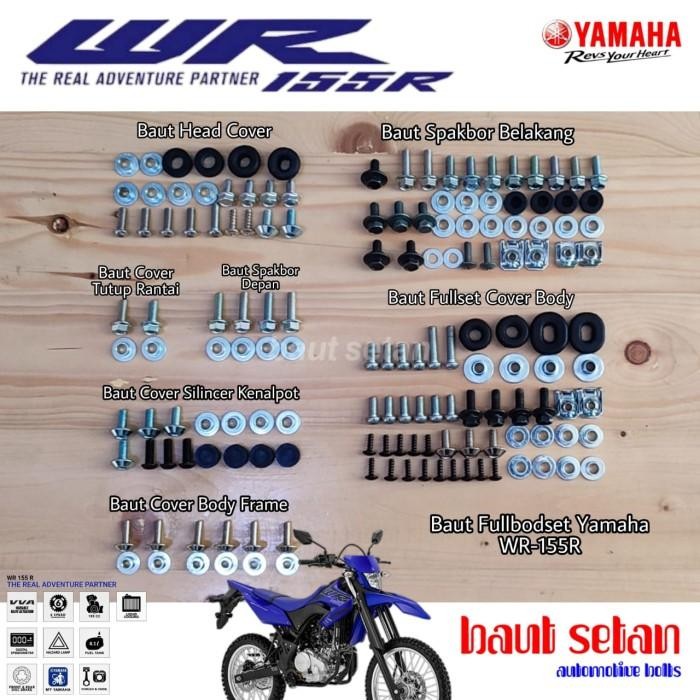 BAUT FULL BODY YAMAHA WR 155 ORIGINAL / BAUT FULLSET BODY WR 155