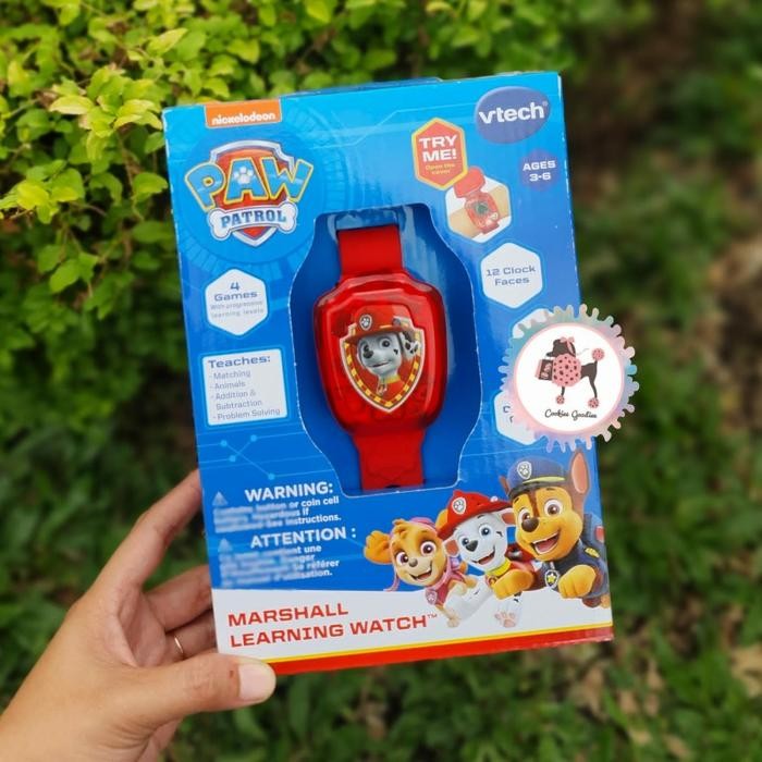 VTech PAW Patrol Marshall Learning Watch, Red