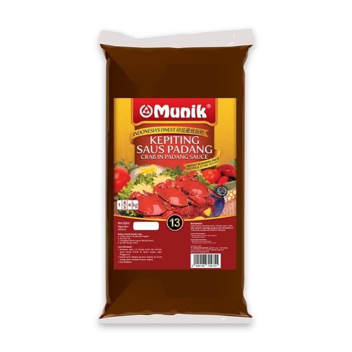 

Pilihan- Bumbu Munik Kepiting Saus Padang - 1000Gr