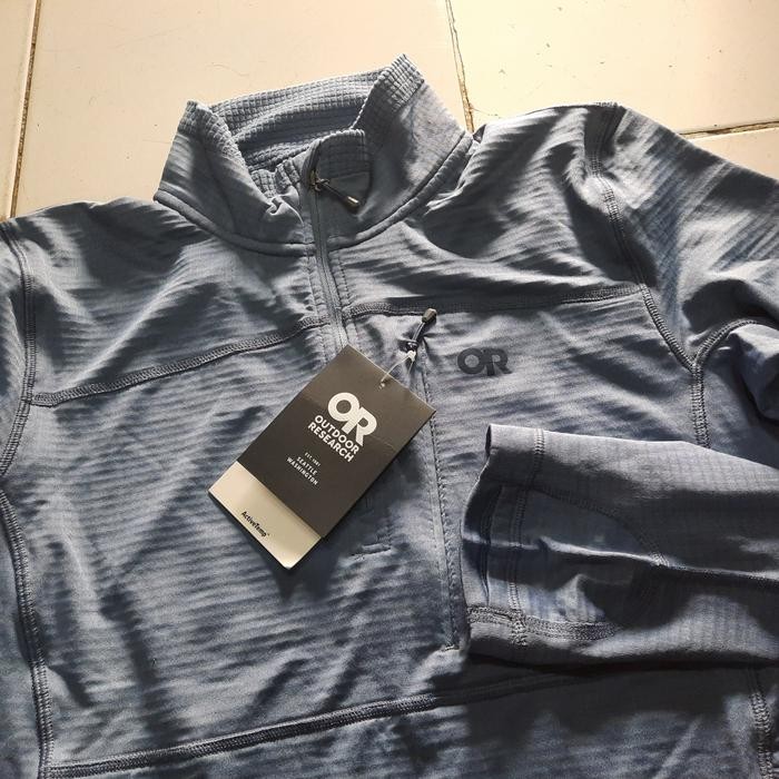 Jual Rugi Jaket Gunung Kaos Baselayer Outdoor Research Vigor Quarter Nimbus Mens