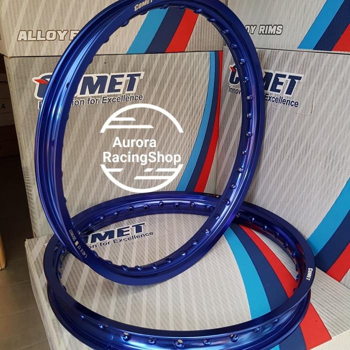 Velg Comet W Shape Ring 17 X 140 / 160 Warna Blue