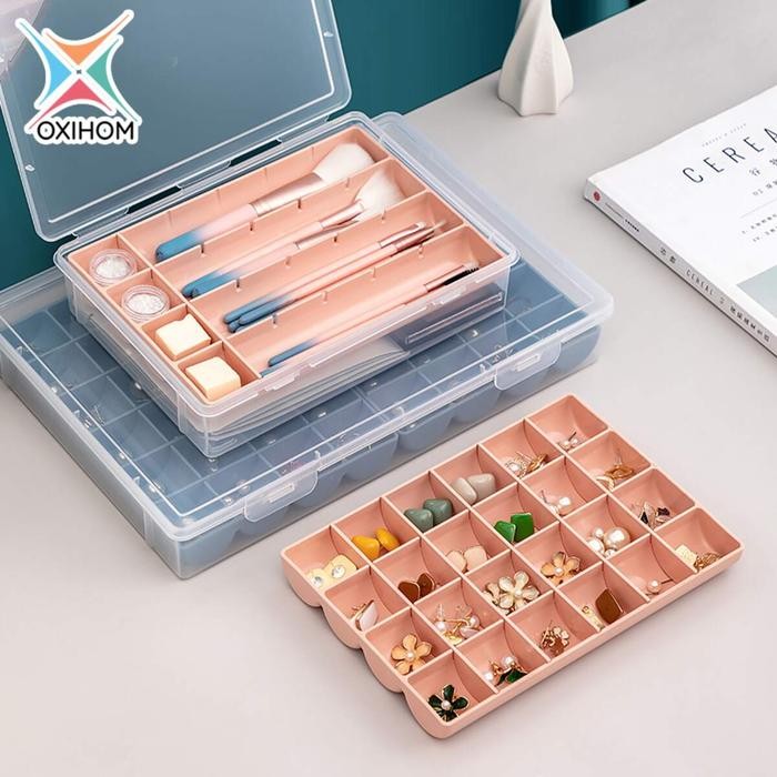 

Oxihom Kotak Perhiasan Kotak Tool Box Perkakas Kotak Penyimpanan