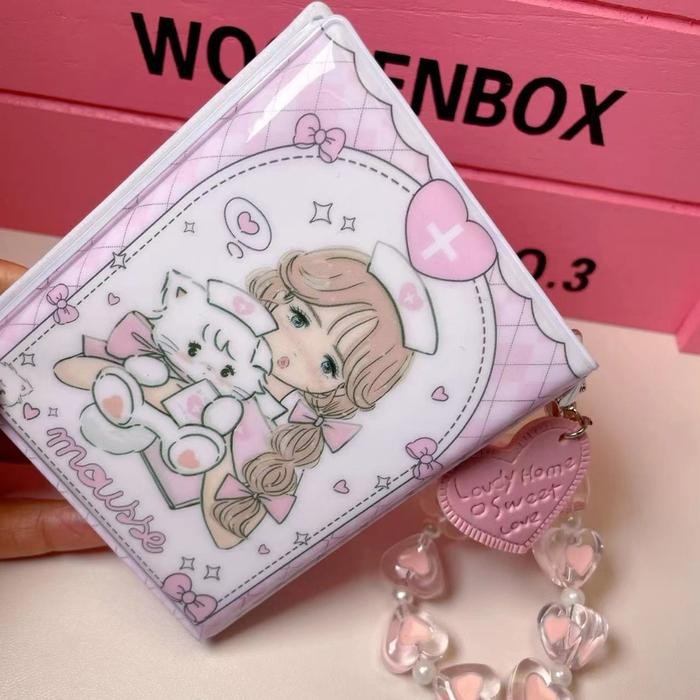 

Sweet Baby Cat 3 Inch/2R Album Dengan Acrylic Pendant Cartoon Kitten Kpop Photocard Binder Polaroid