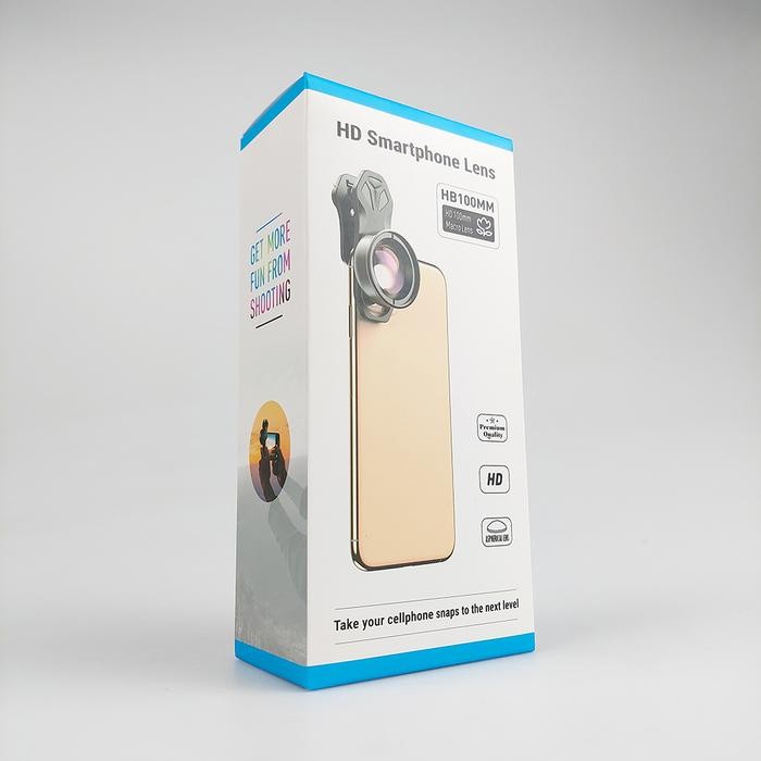 Lensa Kamera Smartphone Macro Universal Hd 100Mm Apl-Hb100Mm Apexel