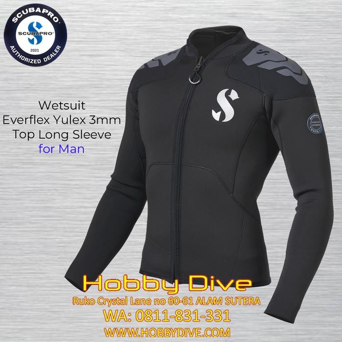 Scubapro Wetsuit Everflex Yulex 3mm Long Sleeve Man - Scuba Diving