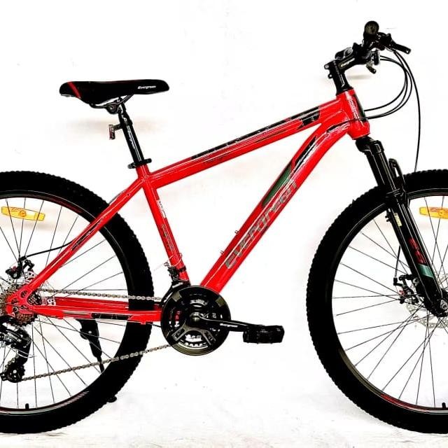(KHUSUS GOJEK) Sepeda Gunung MTB 27,5" Evergreen Ranger 585" 24 speed