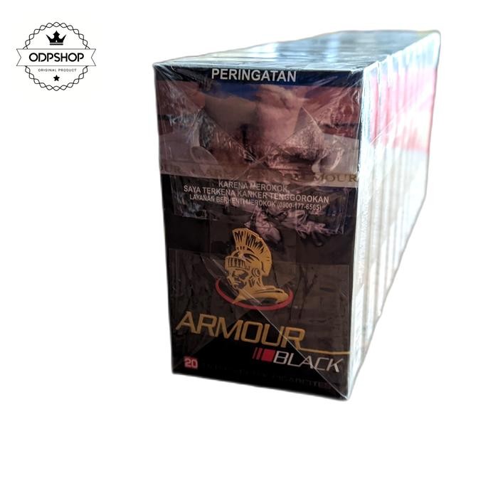 Rokok Armour Black Hitam Filter Isi 20 batang