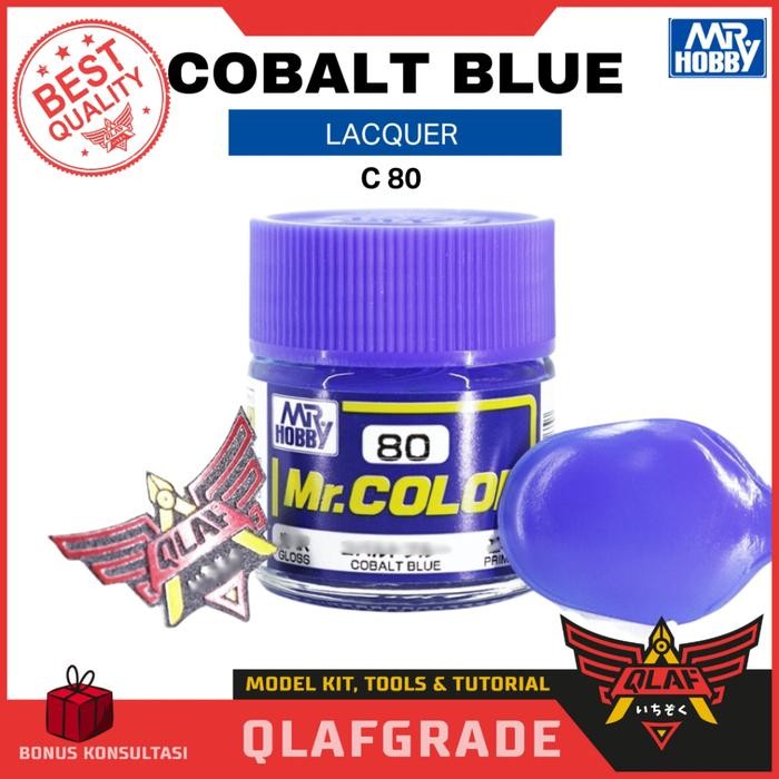 

Mr Color COBALT BLUE C80 C 80 lacquer cat model kit
