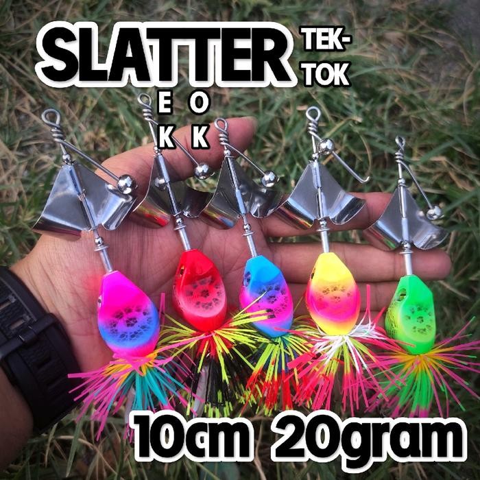 Slater Tektok Umpan Casting Tomman