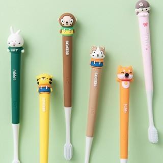 

Haoniu 1 pcs Sikat Gigi Anak Bayi 6-10-12 tahun ke atas Cotton Toothbrush.