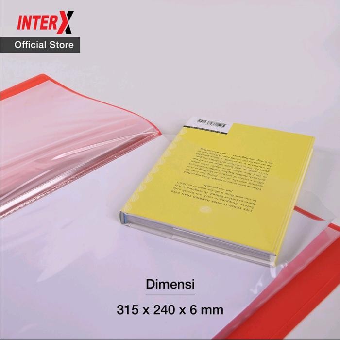 

Hot Sale! Inter X Clear Holder A4 30 Pocket / Dokumen Keeper / Display Album