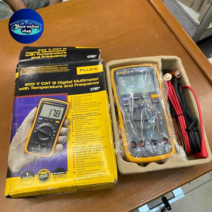 FLUKE 17B+ MULTIMETER DIGITAL ORI KUALITAS TERBAIK
