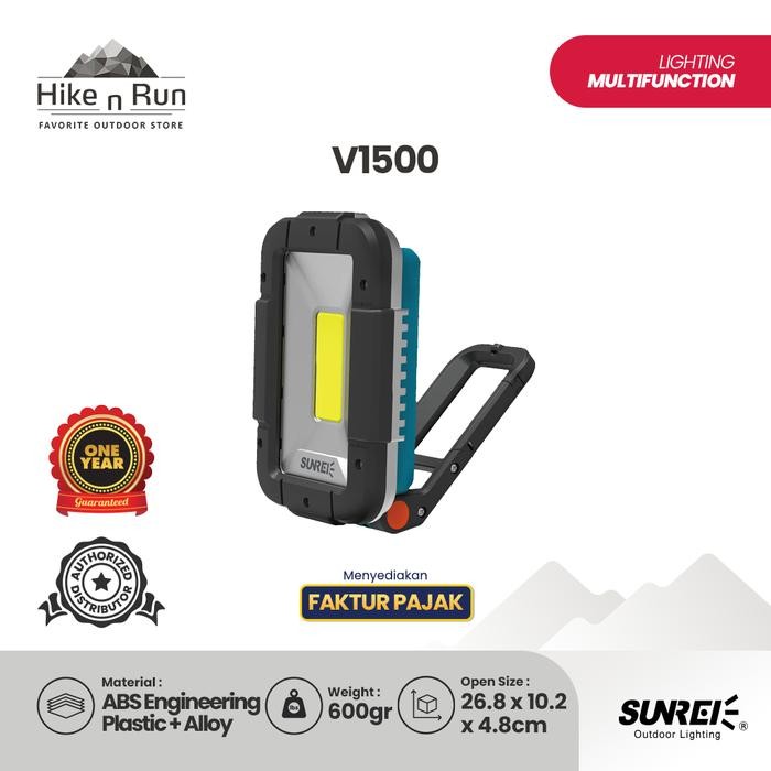 Ready Lampu Serbaguna Sunrei Camping Light V1500