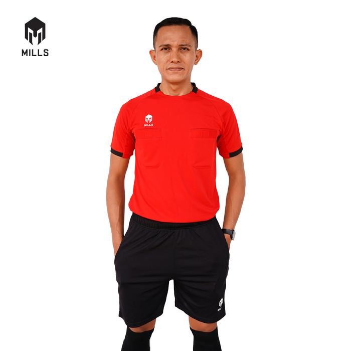 Pilihan- Mills Baju Olahraga Jersey Wasit Sepakbola 1192