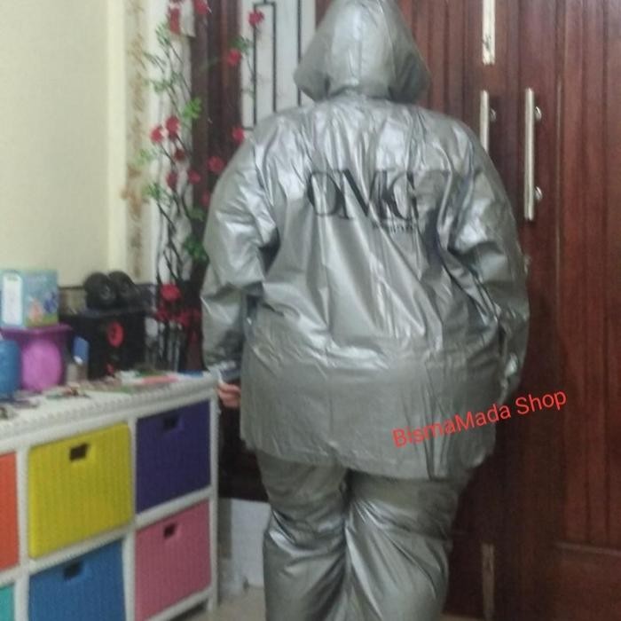 JAS HUJAN MANTEL UKURAN 6XL 6 XL SUPER JUMBO BESAR 90 - 130 KG OMG
