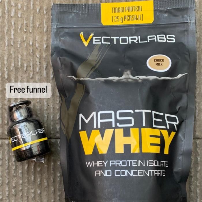 Master whey 1400 gram susu fitness protein vectorlabs suplemen gym