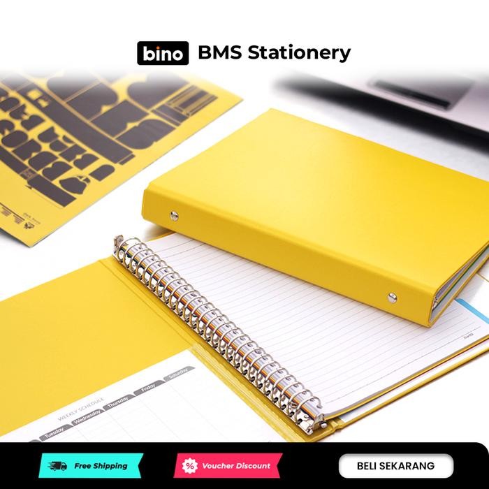 

OJ Bantex Multiring Binder Polos A5 20 Ring 1324