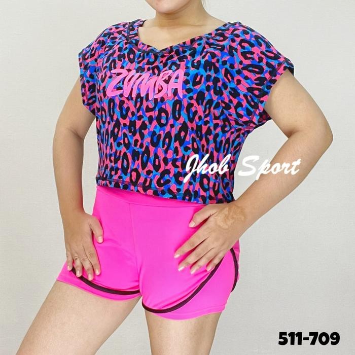 Pilihan- Setelan Kaos Sabrina Zumba/Set Hotpants Sport/Celana Pendek Hotpants/Set Baju Sabrina