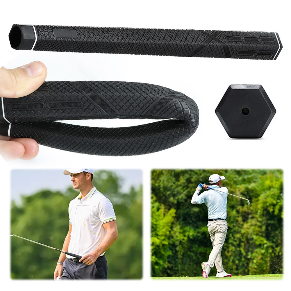 IMPORT Golf Club Grip Rubber Golf Grip High Feedback Golf Putter Grip Hexagon Comfortable Golf Grip