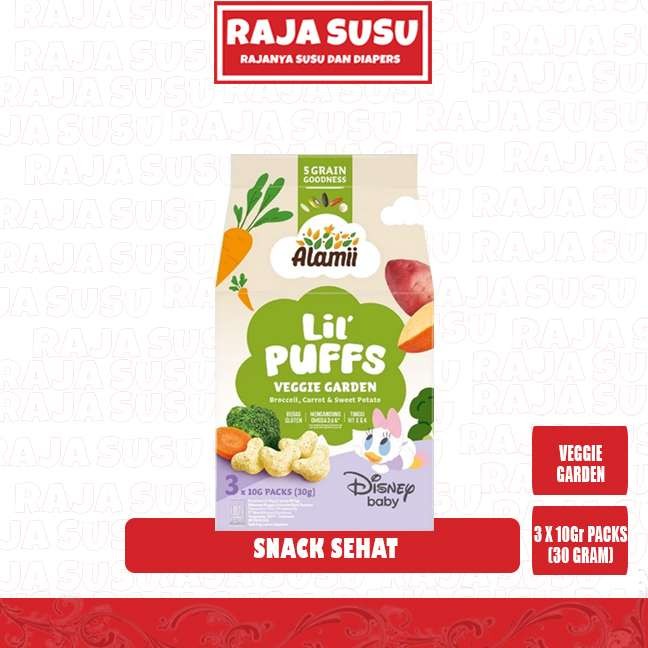 

ALAMII LIL PUFFS VEGGIE GARDEN 30GR - RAJA SUSU