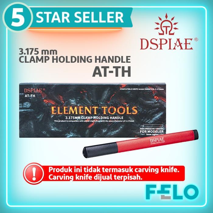 Pilihan- Dspiae Clamp Holding Handle 3.175 Mm / Gagang Chisel / Scriber