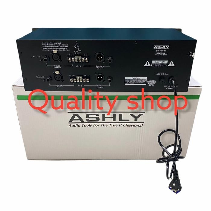 EQUALIZER ASHLY GQX-3102 made in usa baru
