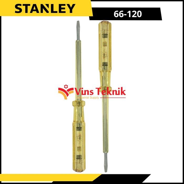 Obeng Listrik Tespen Test pen 100-500V Stanley 66-120