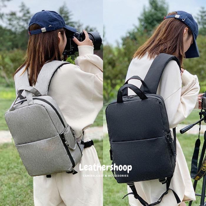 Backpack Tas Kamera Dslr Mirorrless Laptop Multifungsi