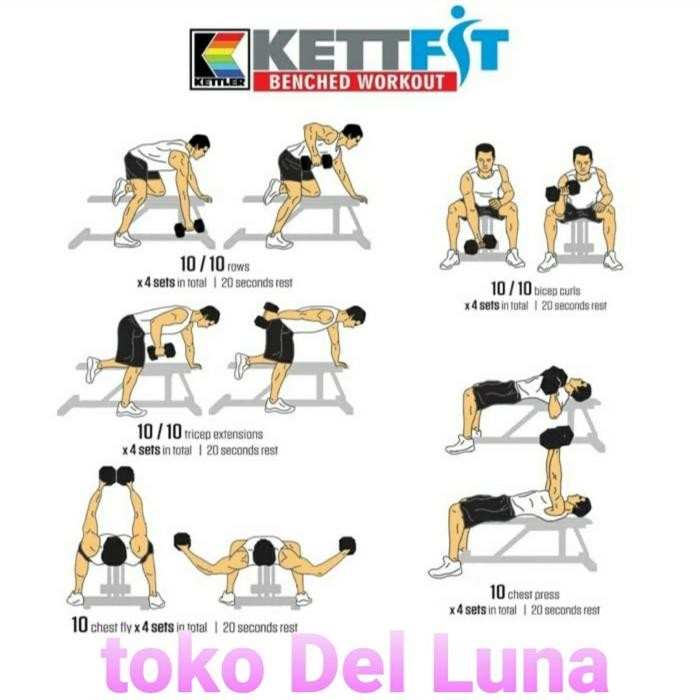 bangku sit up kettler universal AXOS TRAINING BENCH