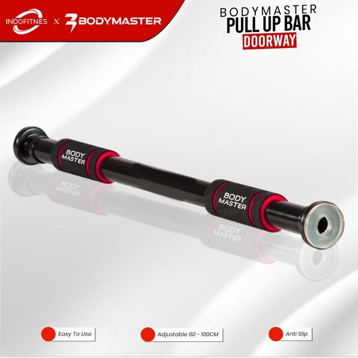 BODYMASTER Door Chin Up - Pull Up Bar Pintu Gym Fitness