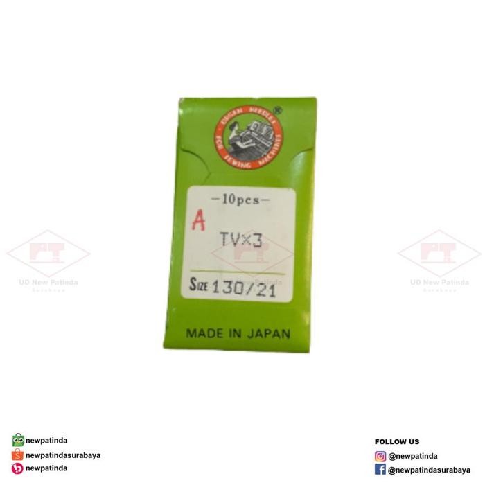 

'+'+'+'+] Jarum Mesin Jahit TV X 3 No. 21