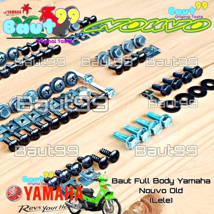 Baut Fullset Body Yamaha Nouvo Lele