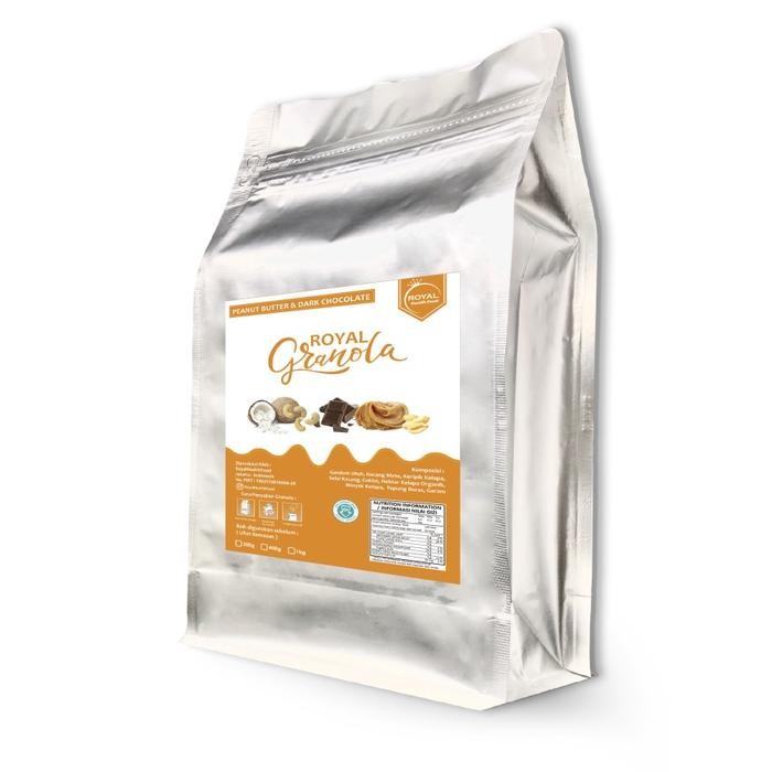 

1Kg Granola PEANUT BUTTER & DARK CHOCOLATE