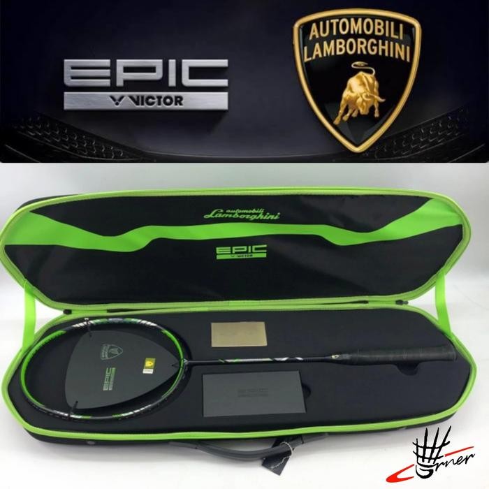 Raket Badminton Victor Epic Hypernano X Automobili Lamborghini Limited Promo 