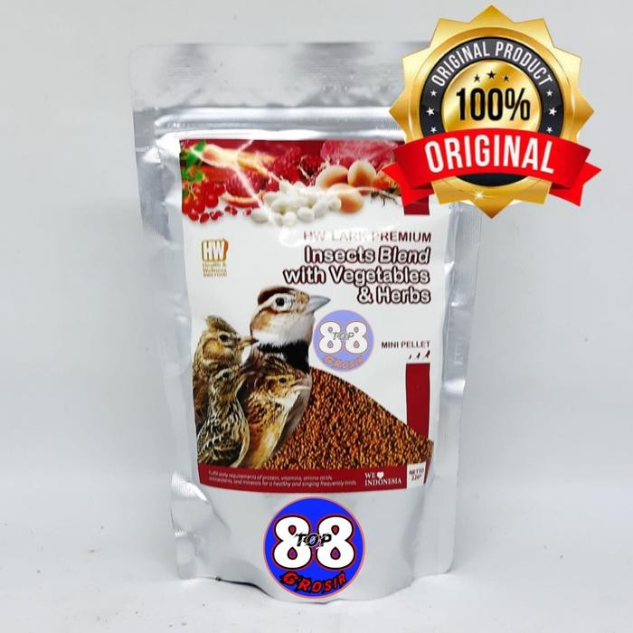Phoenix Aviary - Hw Lark Premium Pakan Voer Pur Burung Branjangan / Lark Insect Blend With