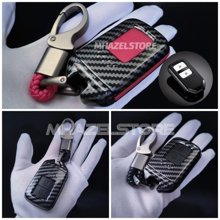 Gantungan kunci sarung remote keyless mobil honda hrv crv brv jazz