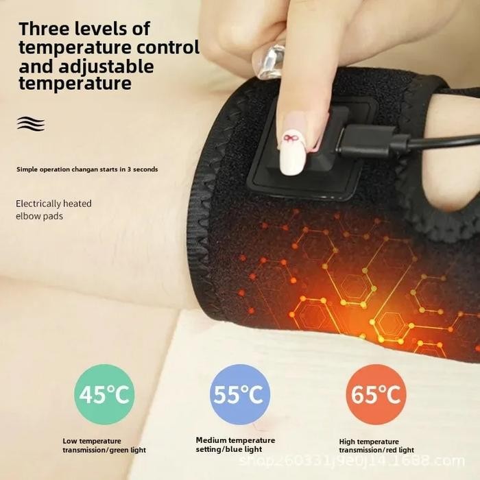 ALAT TERAPI SIKU TANGAN DEKER GHANGAT ENGKEL TANGAN CEDERA