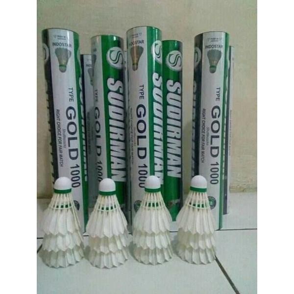 Sudirman gold shuttlecock ORIGINAL PUTIH
