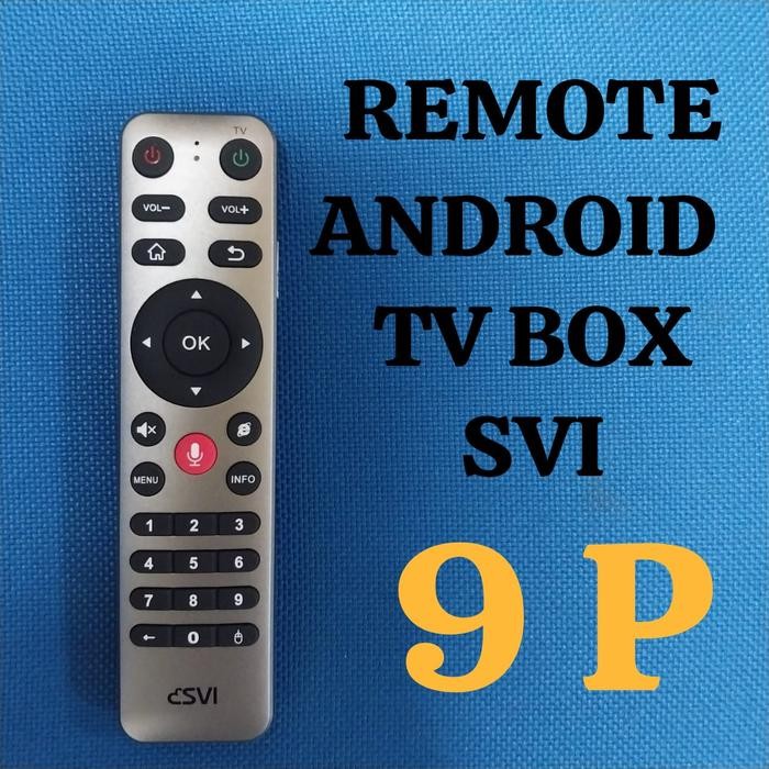 Remote esvi remot svicloud 9p android tv box remote voice svi 9p
