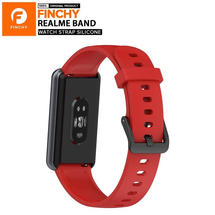 Finchy Silicone Strap For Realme Band 2 Replacement Wristband Strap Original Best Seller