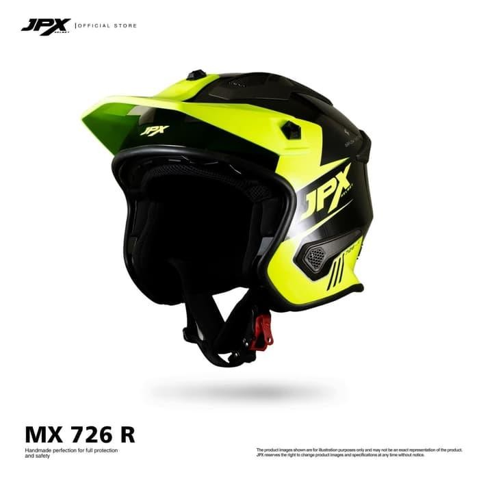 Helm JPX Full Face MX-726R Solid