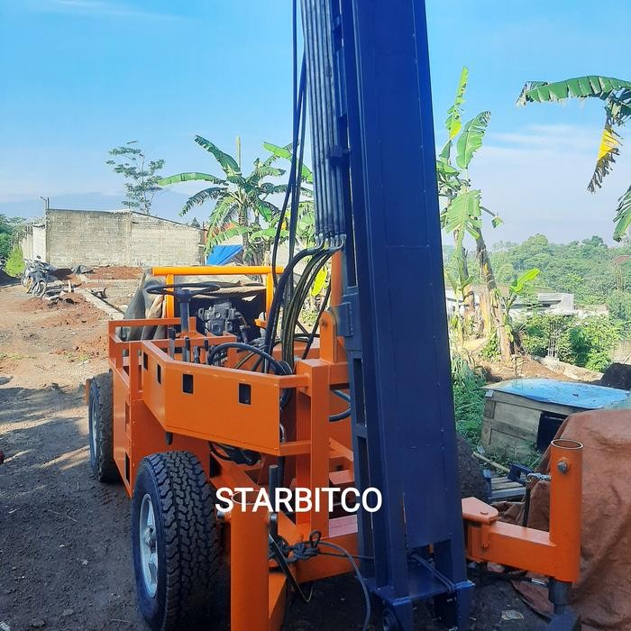 mesin bor sumur air dan hydraulic hidrolik