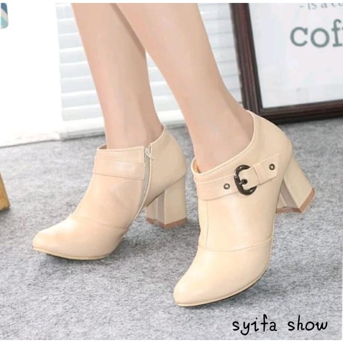 Donatello - Sepatu Boots Wanita Terbaru Heels 7Cm