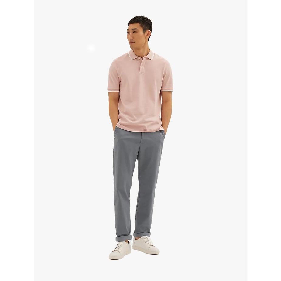 SIAPKIRIM M&S - Celana Chino Pria - Regular Fit Stretch Chinos - Mid Grey READY STOCK