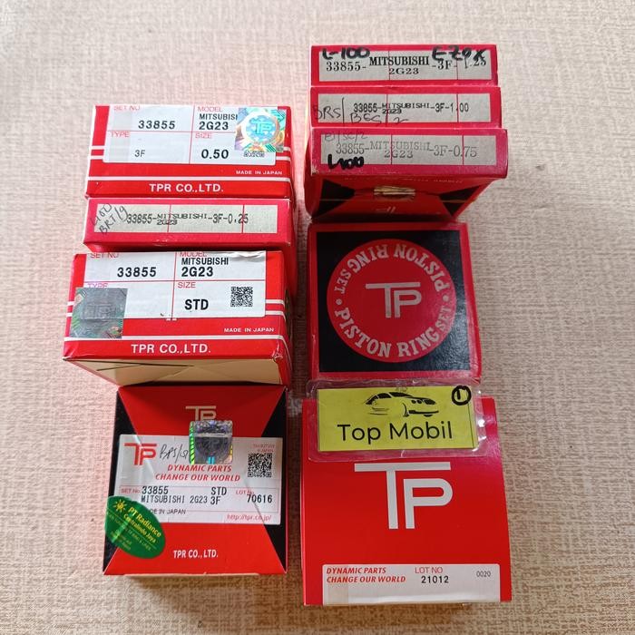 Ring Seher Mitsubishi Minicab L100 2 Cylinder 33855 2G23 Tp Asli Japan