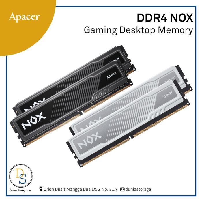 APACER Longdimm NOX 16GB (2X8GB) DDR4 3200 MHz Dual Channel
