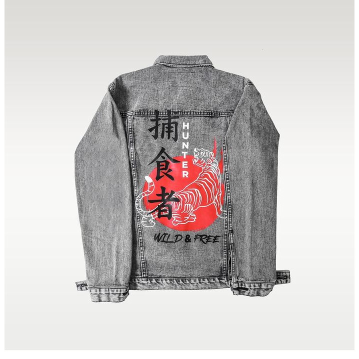 PAPAGO - JAKET JEANS - JAKET DENIM PRIA - HUNTER