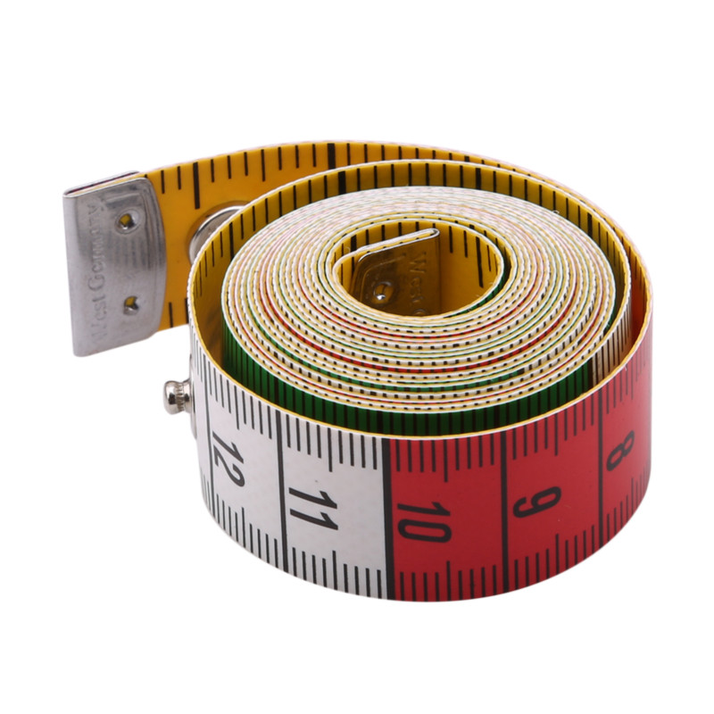 Double Scale Ruler Soft Tape Measure Flexible Rulers Body Sewing Tailor Cloth Ruler Sewing Accessori