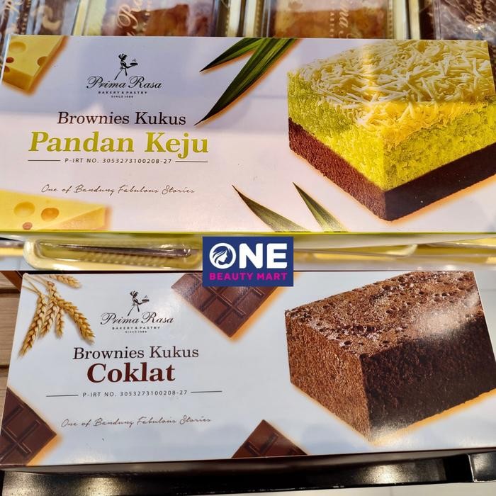r05n- Brownies Kukus Ketan Hitam Pandan Primarasa - Prima Rasa Bandung Oleh