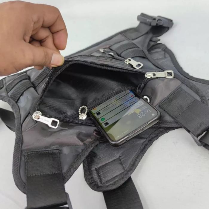 Tas Dada Pria Rompi Chest Bag / Tas Dada Rompi / Rigbag